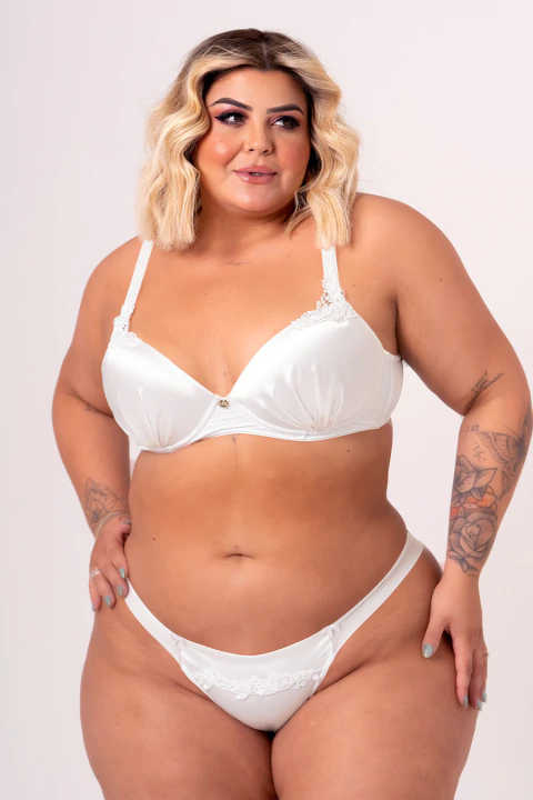 CONJUNTO SUTIÃ COM BASE BRIDE - comprar online