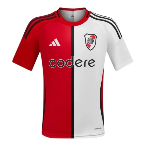 Camisa River Plate III 25/26 - Torcedor Adidas Masculina - Vermelha e branca