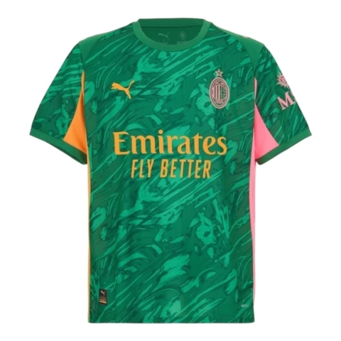 Camisa AC Milan Goleiro III 25/26 -Torcedor Puma Masculina - Verde