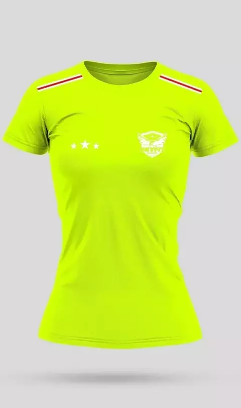 Camiseta Skyfit Alunos Feminino - Amarelo - comprar online