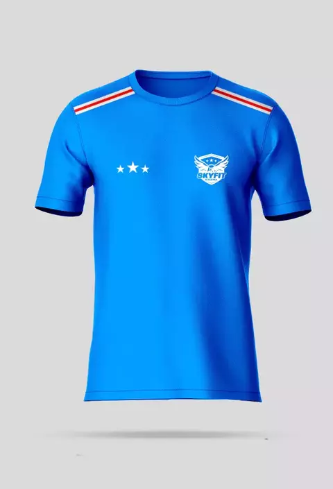 Camiseta Skyfit Alunos - Azul Claro - comprar online