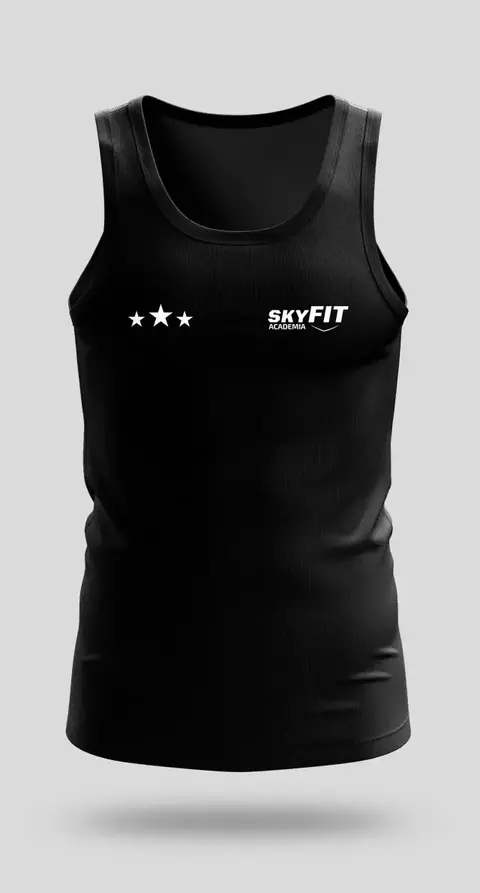 Regata Tradicional Skyfit Faro - Preto - comprar online