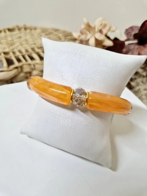 Bracelete Tubete & Cristal