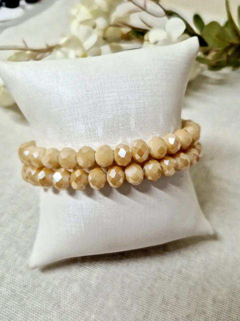 Pulseira Cristal - kit com 2
