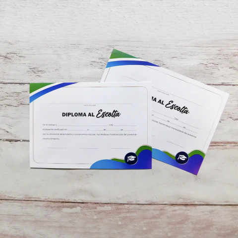 DIPLOMA ESCOLAR en internet