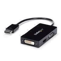 Startech.com Adaptador de Video DisplayPort a VGA DVI O HDMI Convertidor V 3 En 1