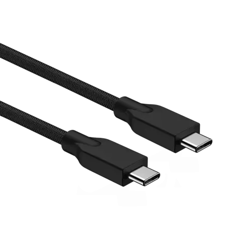 GENIUS Cable USB Genius, USB-C a USB-C, USB 3.0, 5 Gbps, 150cm, 60 watts, Negro