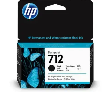 CARTUCHO HP 712 NEGRO 38 ML PARA PLOTTER T250 (3ED70A)