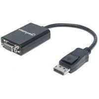 Manhattan Adaptador DisplayPort 151962 M a VGA H 15 Cm
