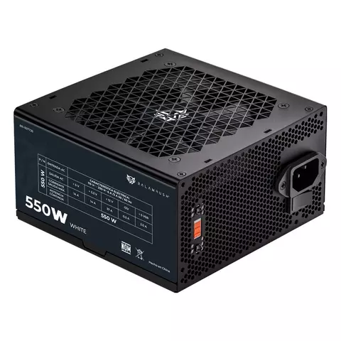 Balam Rush Fuente de Poder ATX 550 W 80 Plus No Modular Negro BR-937726