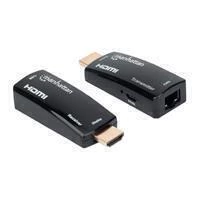 Manhattan Extensor Video 207539 HDMI 60 M Via Cat 5 6 Compacto