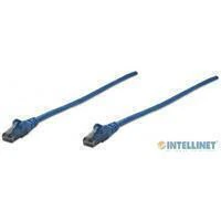 INTELLINET CABLE PATCH CAT 6 UTP 0.5M AZUL