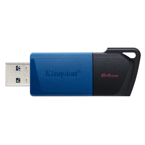 Memoria USB Kingston DataTraveler Exodia M 64GB USB 3.2 Negra/Azul en internet