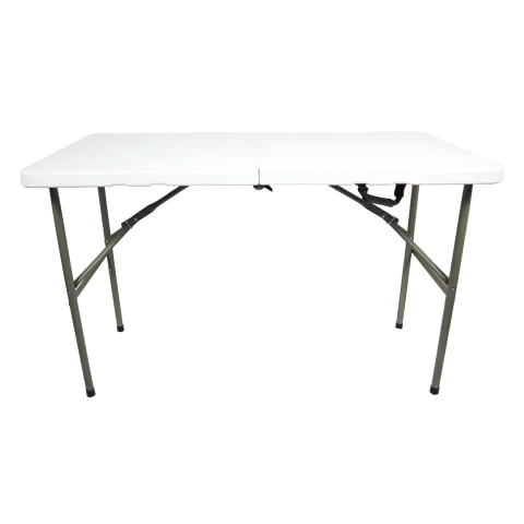 MODAMOB Mesa MODAMOB plegable, modelo Flex Board, 1.22 metros, altura 74cm, ancho 61cm, Color Blanco