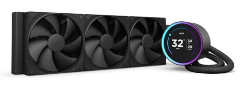 NZXT Sistema De Enfriamiento Liquido NZXT Kraken Elite 360, 3x120mm, 2000 RPM, Negro
