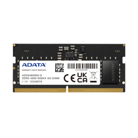 ADATA Memoria Ram SODIMM Adata, DDR5, 8GB, 4800MHz