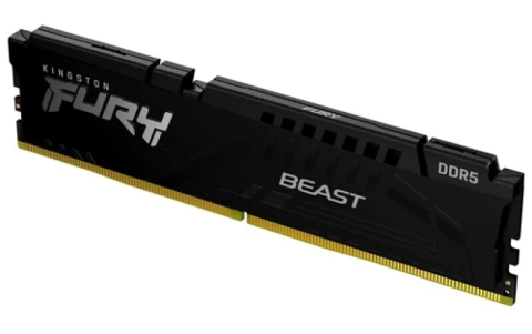 KINGSTON Memoria Ram Kingston FURY Beast 32GB DDR5, 5600 MHz, 288-pin DIMM, PC/servidor, Color negro