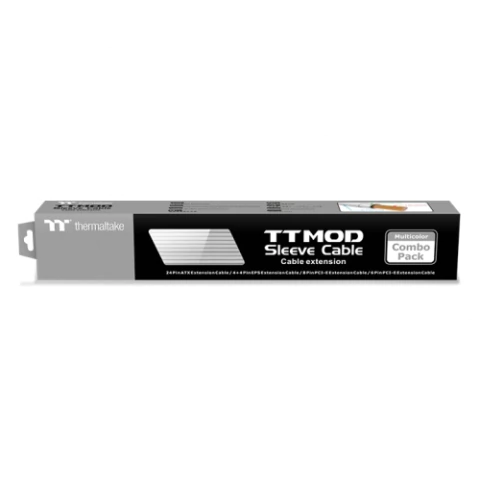 THERMALTAKE Cables thermaltake para fuente ATX, EPS, 24 pin, 4+4EPS, 8pin PCI-E, 6pin PCI-E, Blanco - comprar en línea
