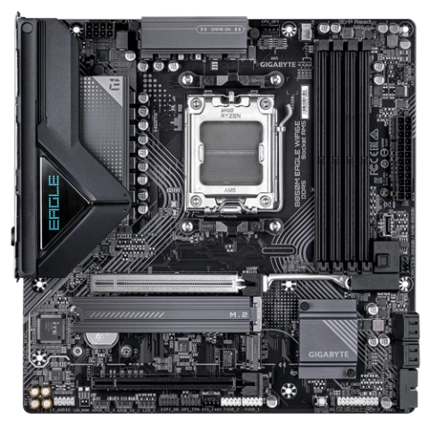 GIGABYTE Tarjeta madre GIGABYTE B850M EAGLE WIFI6E Socket AM5, 4 DDR5-SDRAM, Wifi, Micro-ATX - comprar en línea
