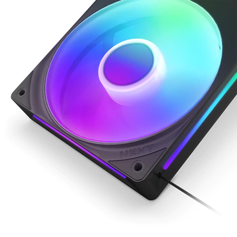 NZXT Kit 2 Ventiladores NZXT F280 RGB CORE, 2000 RPM, Plastico, 280mm, Negro - Arroba Solutions
