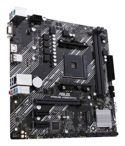 ASUS Tarjeta madre ASUS PRIME A520M-K Socket AM4, 2xDDR4-SDRAM, Micro ATX, VGA, HDMI - Arroba Solutions