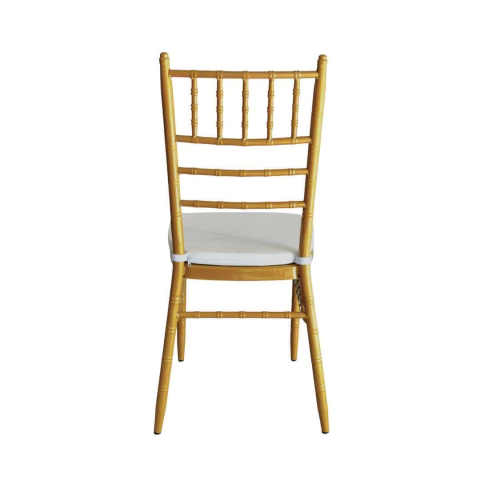MODAMOB Silla MODAMOB modelo Tiffany, Metalica, color dorado, 91.5 x 39.5 x 40cm, 4.0 kg, ¡cojin de regalo! - Arroba Solutions