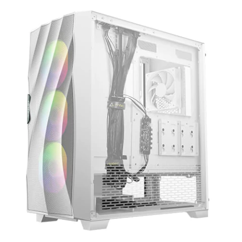 ANTEC Gabinete Antec DF700 Flux Midi-Tower, Ventana cristal, 5x Ventiladores instalados, Blanco - tienda en línea