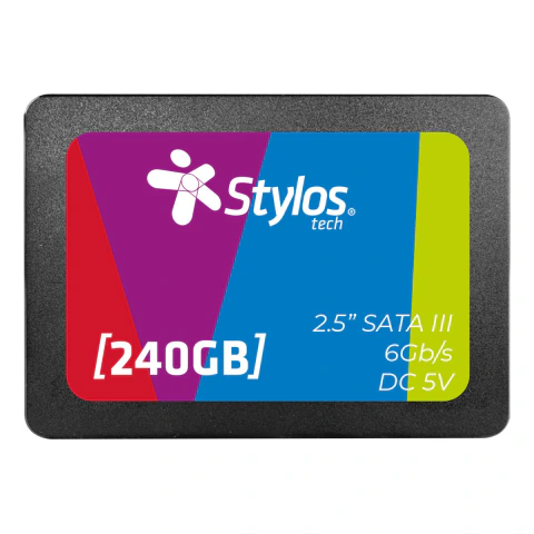 STYLOS SSD STMSSD2B, 240GB, 2.5", SATA III, 460MB/s Escritura, 520MB/s Lectura