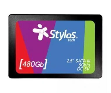 STYLOS SSD STMSSD3B, 480GB, 2.5", SATA III, 560 MB/s Lectura, 510 MB/s Escritura