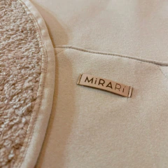 Poncho Liso Capucha y Corderito - Diseño Exclusivo Mirari - Mirari