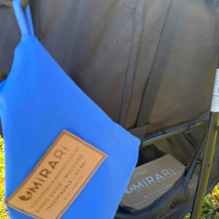 Manta UV Mirarí – Celeste bebé - comprar online
