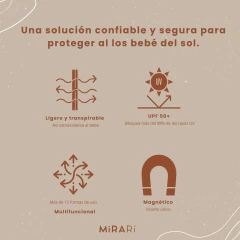 Manta UV Mirarí – Beige en internet