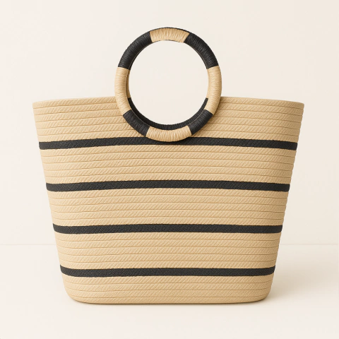 Bolsa Tote de Palha Hanna - comprar online