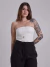 Blusa Tube Top Lia Off White - comprar online