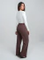 Pantalona Alfaiataria Florence Marrom