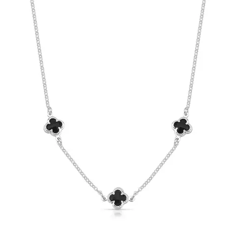 Choker 3 Trevos Pretos