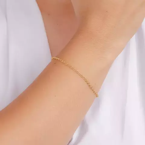 Pulseira Elos Portugues no Dourado - comprar online