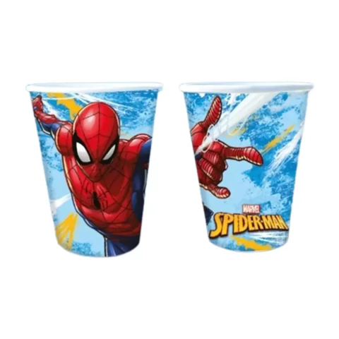 Vaso Spiderman x8 - Polipapel 226 ml - comprar online