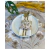 Kit Mesa "Diente de León" para 12 personas - Platos de sitio + Fajitas porta servilletas/cubiertos/posavasos - comprar online