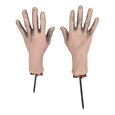 Manos de Zombie para Clavar (par) - 31 x 11 x 4 cm - comprar online