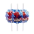 Sorbetes Spiderman x6 - Plastico 21 cm - comprar online