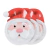 Plato Santa Claus x6 - Polipapel 17 x 20 cm en internet