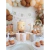 Vaso Hansel y Gretel Nude - Vichy - Cuadros x10 - Polipapel 226ml - CapyGlow