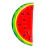 Plato Sandia x6 - Polipapel 17 cm - comprar online