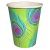 Vaso Pavo Real x6 - Polipapel 226 ml en internet
