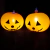 Calabazas inflables con luz x 5 unidades - en internet