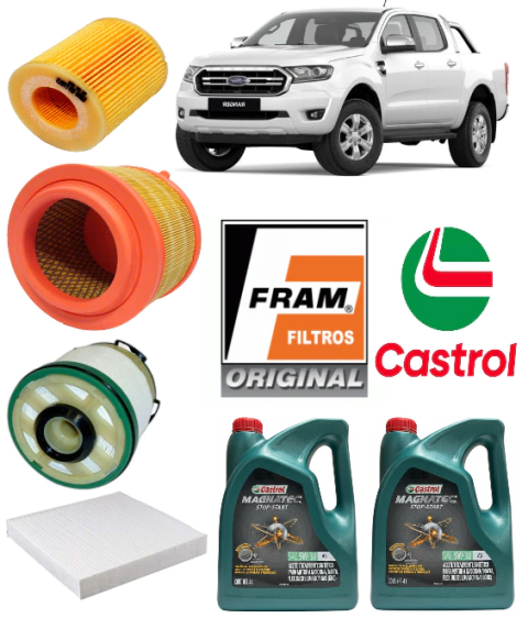 Service de Lubricentro para Ford Ranger (3.2) y (2.2) - Aceite y Filtros - comprar online