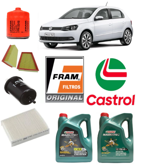 Service de Lubricentro para Volkswagen Gol Trend - Aceite y Filtros - comprar online