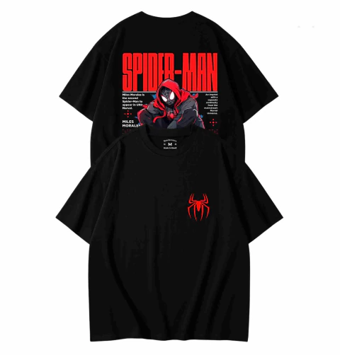 Camisa Spider Man Miles Morales - Multi Verse