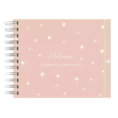 Caderno de Mensagens - Star rose - comprar online